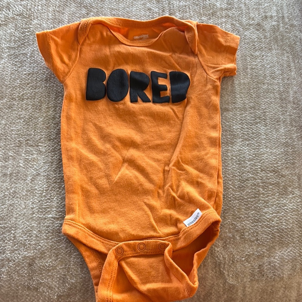 5pc Kids One Piece Set with Black Lettering ($15 total for all 5)
